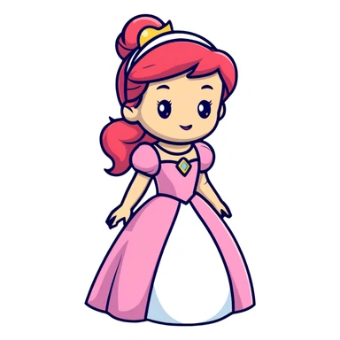 Disney princess  sticker