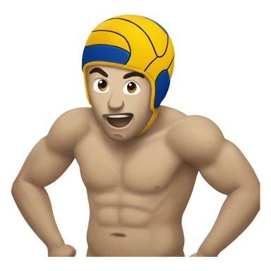 Water Polo farting sticker