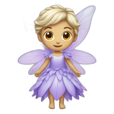 fairy in a dress sticker