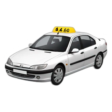 peugeot 406 taxi film sticker