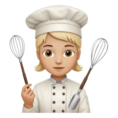 Profesora de pastelería sticker