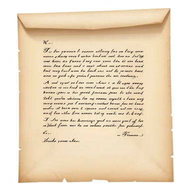 welcome letter sticker