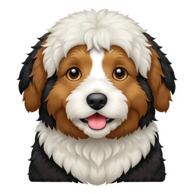 Bernedoodle sticker