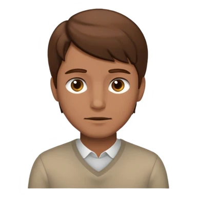 🤵 i ovaj braon kosu sticker