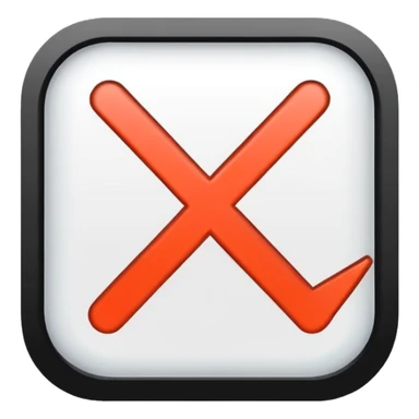 super simple animated check mark, minimal style sticker