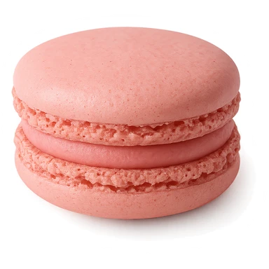 pink macaron sticker