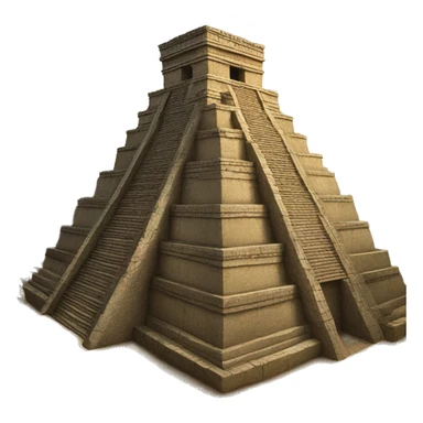 Mayan temple  sticker