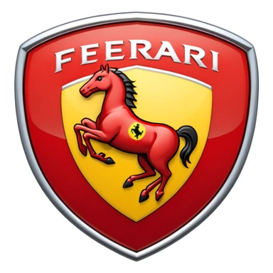 Scuderia ferrari logo sticker