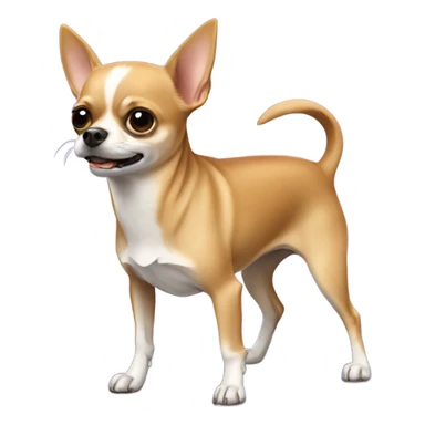 Chihuahua with a big tor sticker