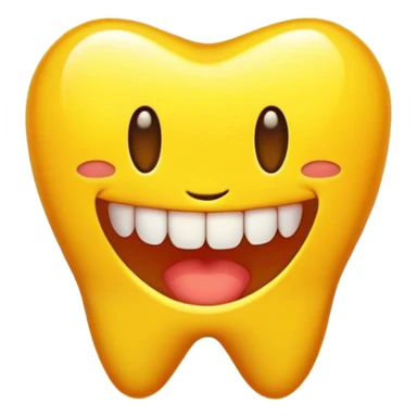 ein zahn im Thema sonne sticker