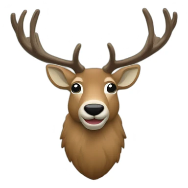 Milwaukee Bucks Reindeer sticker