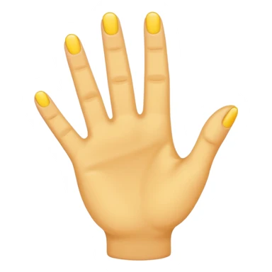I want a classic emoji with hand finger sticker