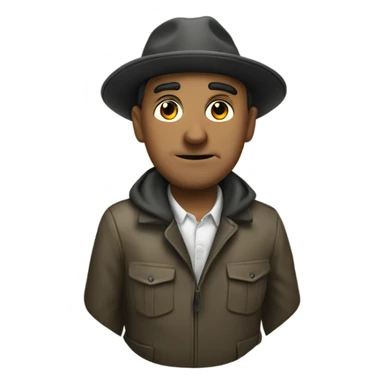 Italian mob in mountain  sticker