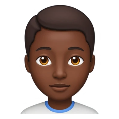 Blackest realistic person sticker