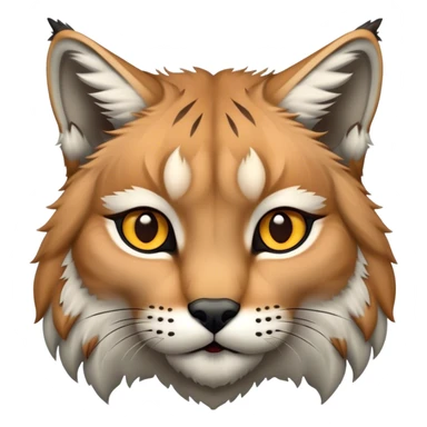 lynx, winter sticker