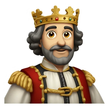 John the Restorer king of portugal sticker