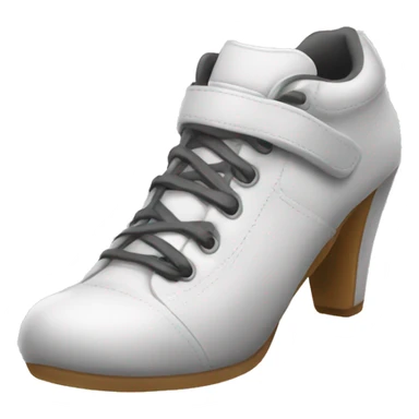 shoes with nów sticker