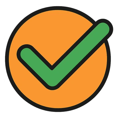 checkmark sticker