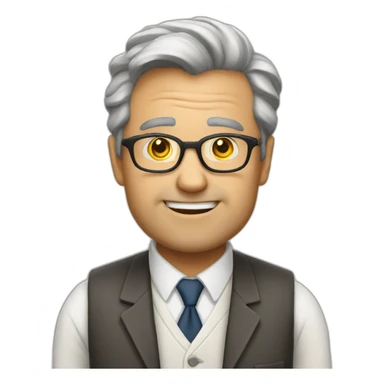 a Crazy stupid Professor  sticker