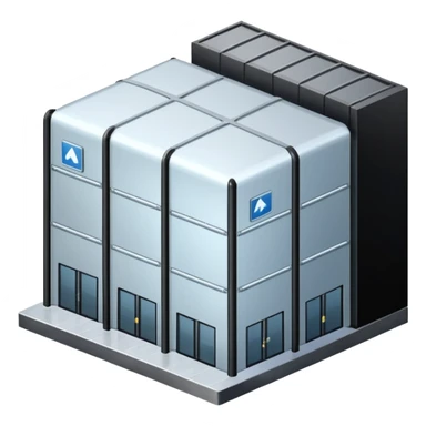 ambient and refirigeration warehouse at an angle cold sticker