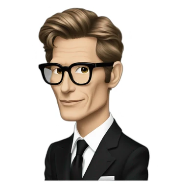 Yves Saint Laurent sticker