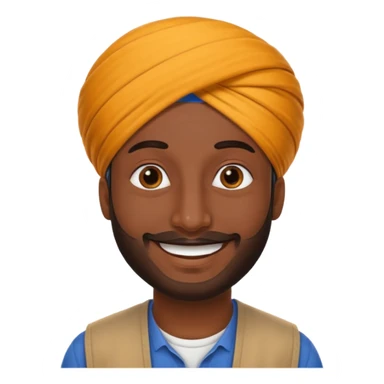 Punjabi man sticker