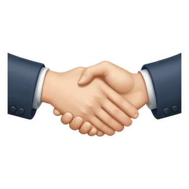 Handshake sticker