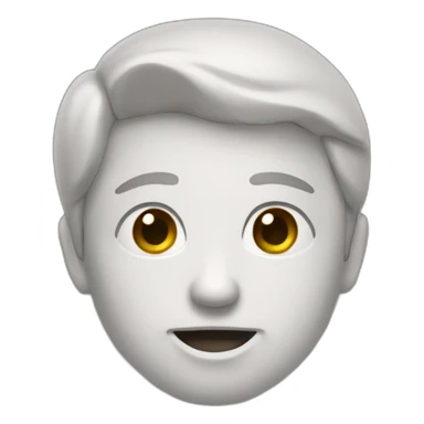 Emoji qui se retient de pleurer sticker