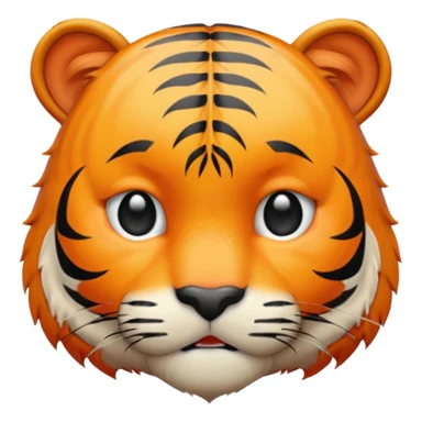Tête de tigre qui pleure sticker