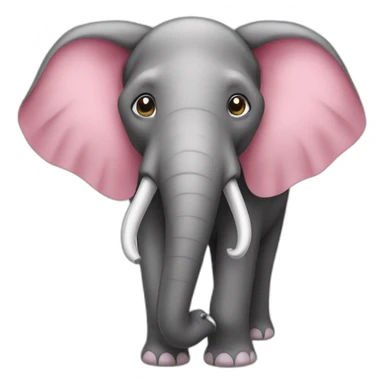 Elefante rosa sticker
