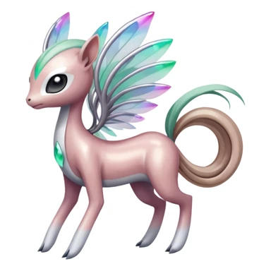 Meloetta-Palkia-Pokémon-Fakémon-fusion-hybrid-creature sticker