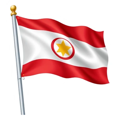 A suryoyo flag aramaic  sticker