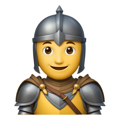 Emoticone Chevalier sticker