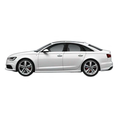 Audi A6 sticker