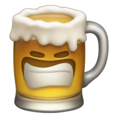 Chat qui boit un bierre sticker