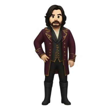 Matt Berry playing lazlo from what we do in the shadows  sticker