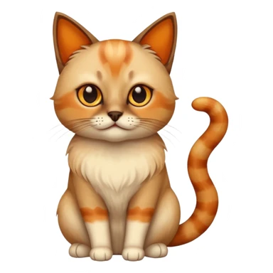 chili siamese cat  sticker