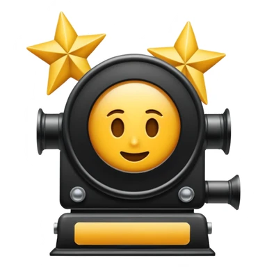 featuring achievements, films, and 100 views, in a style achievement sticker