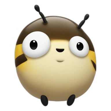 Chonky fatty bumblbee sticker