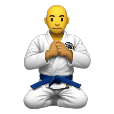 jiu jitsu triangle choke sticker