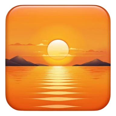 The Sunset Sea sticker