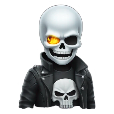 Ghost rider emoji  sticker