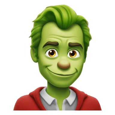 henry cavill as grinch sticker