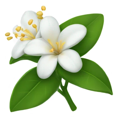 jasmine flower sticker