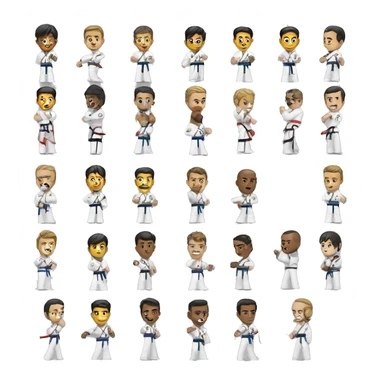 Taekwondista de taekwondo itf de argentina  sticker