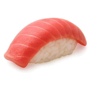 pink sushi, no background sticker