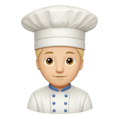 chef's hat. ONLY THE HAT sticker