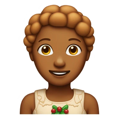 Gingerbread girl sticker