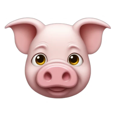 Pig as batman sticker