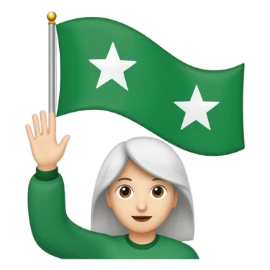 The Abaza flag sticker